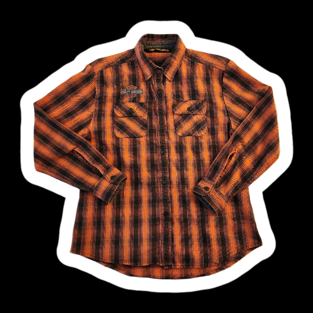 Genuine Harley-Davidson women' long sleeve shirt M
